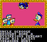 Deep Duck Trouble screenshot 2 for Sega Game Gear